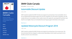 Desktop Screenshot of bmwclub.ca