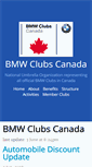Mobile Screenshot of bmwclub.ca