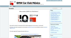 Desktop Screenshot of bmwclub.org.mx