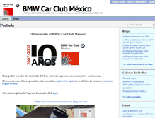 Tablet Screenshot of bmwclub.org.mx